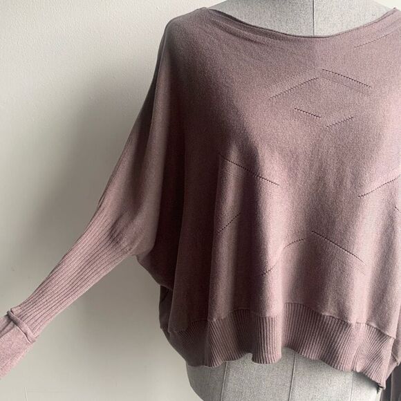 Planet By Lauren G Dolman Sleeve Lightweight Sweater One Size - Picture 2 of 7